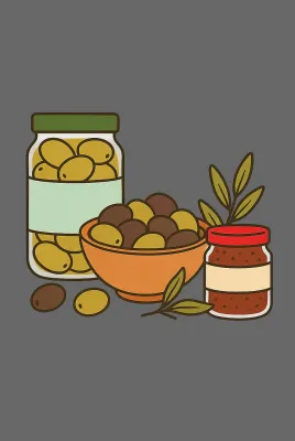 Olives/Tapanades/Antipasti