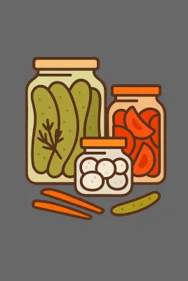 Pickled/Jarred Vegetables