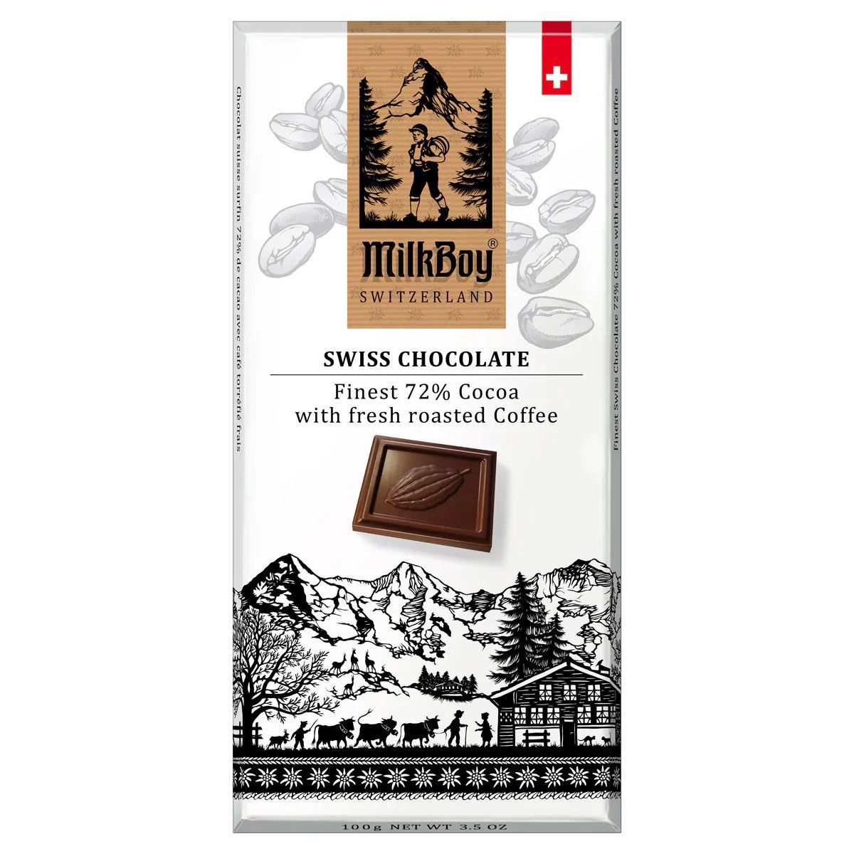 Milkboy Swiss Chocolate - Finest 72% Cocoa