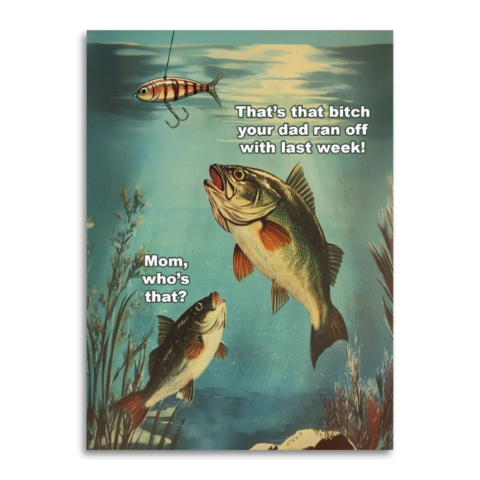 Bad Betty Greeting Co Card - Mom Who&#39;s That?