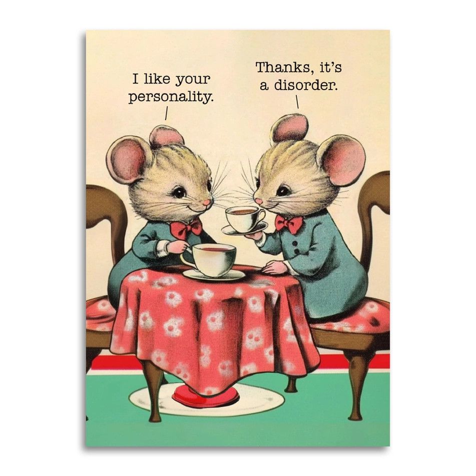 Bad Betty Greeting Co Card - I Like Your Personality