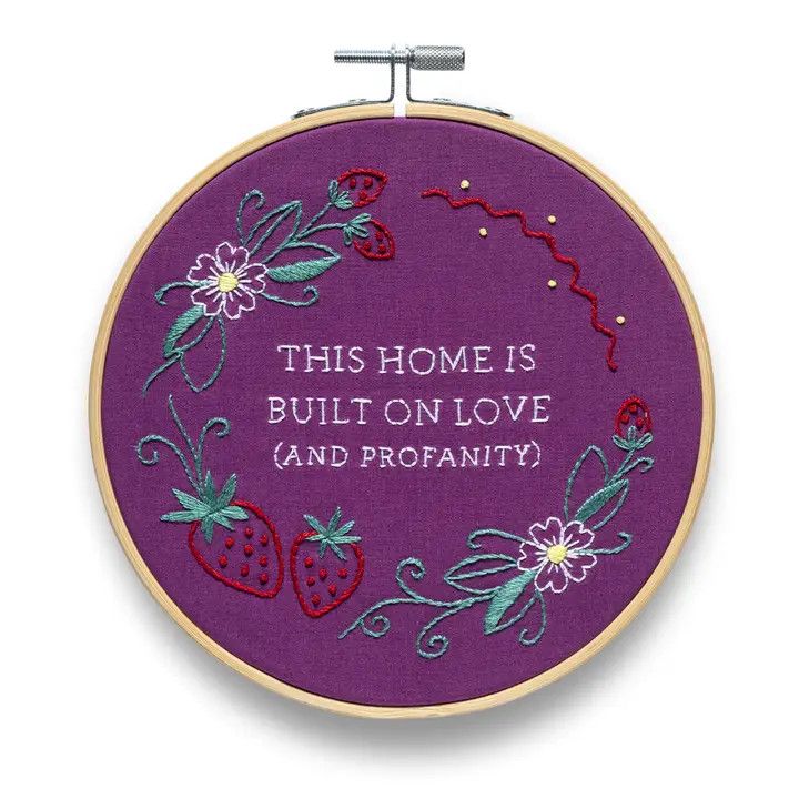 Funatic Embroidery Kit - This Home is...