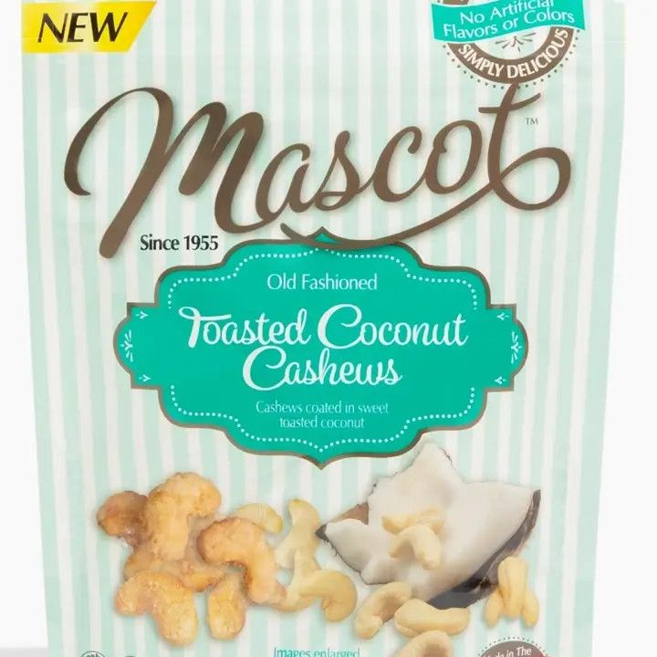Mascot Snacks - Toasted Coconut Cashews