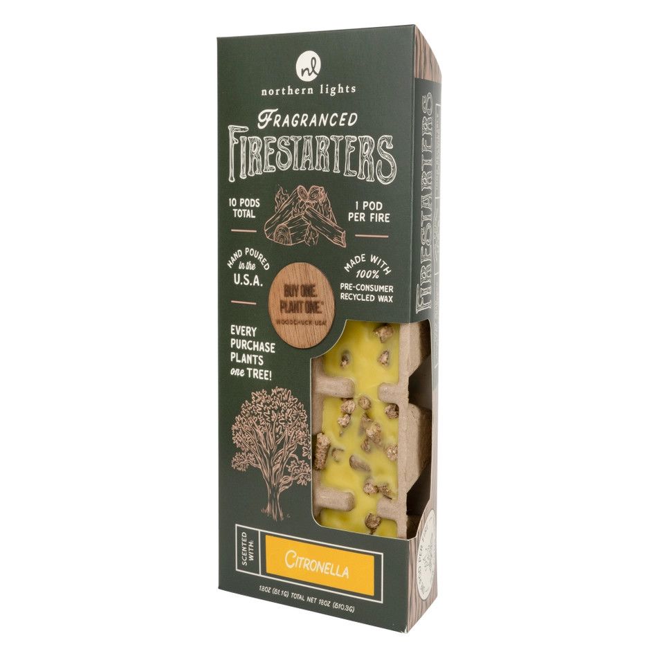Northern Lights Fragranced Firestarters, Color: Citronella
