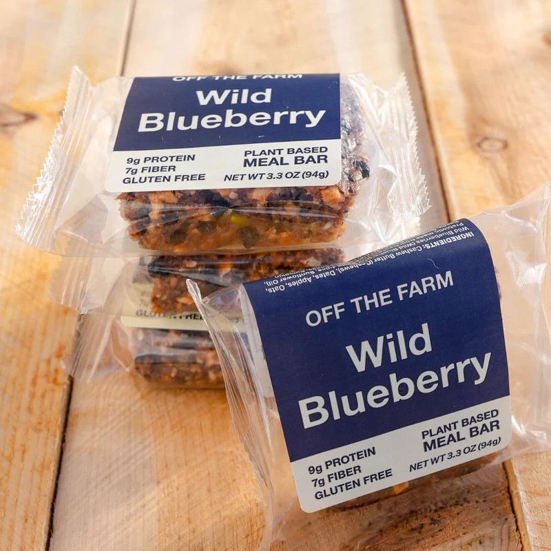 Off The Farm Meal Bar - Wild Blueberry