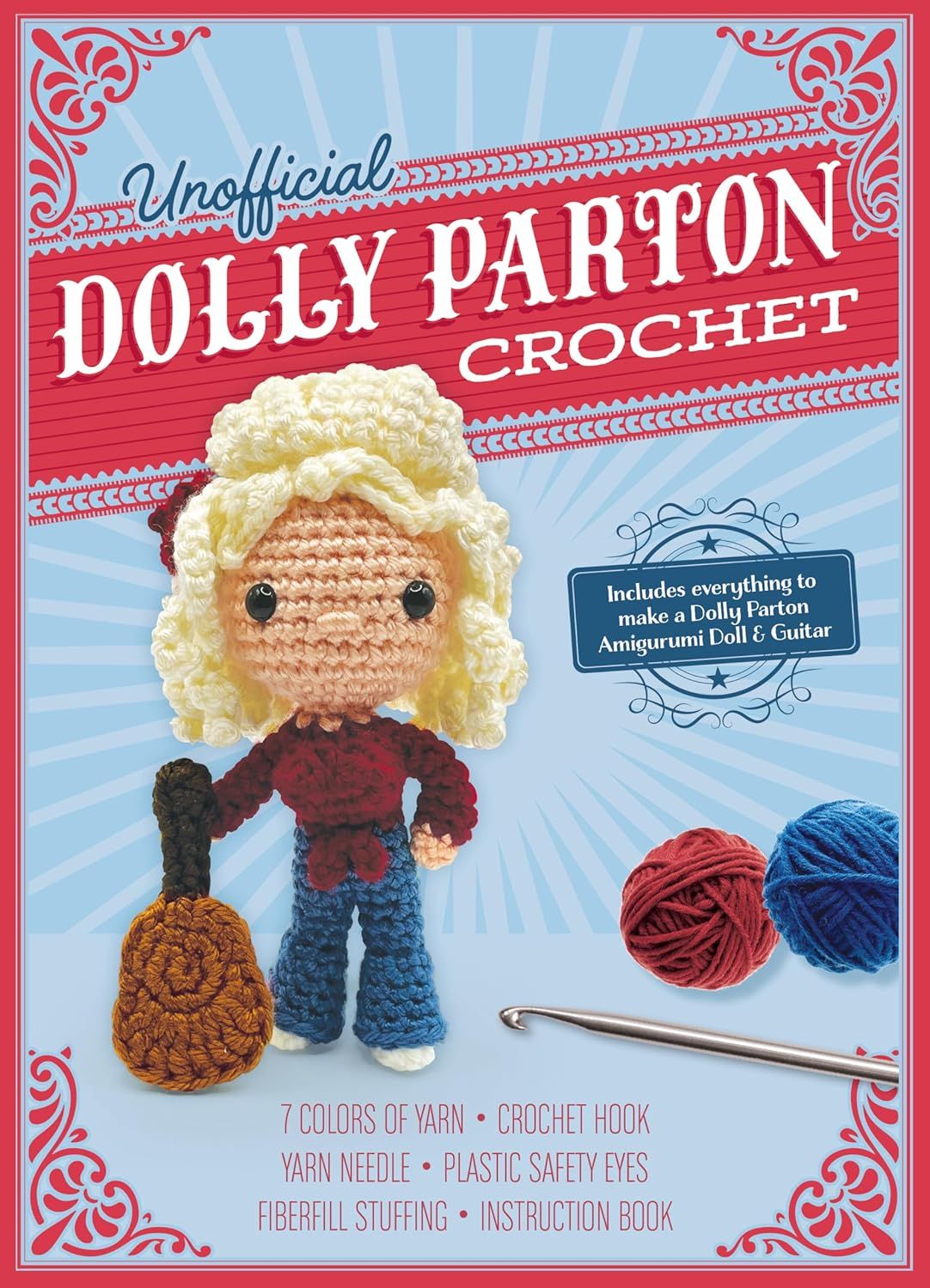 Quarto Publishing - The Unofficial Dolly Parton Book &amp; Crochet Kit