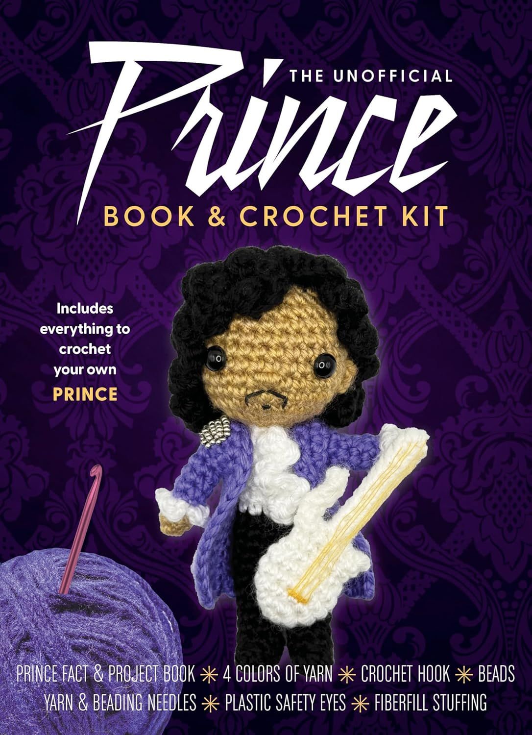 Quarto Publishing - The Unofficial Prince Book &amp; Crochet Kit