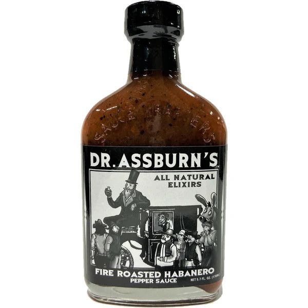 Sauce Crafters Hot Sauce - Dr Assburn&#39;s Fire Roasted Habanero Pepper Sauce