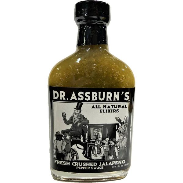 Sauce Crafters Hot Sauce - Dr Assburn&#39;s Fresh Crushed Jalapeno Pepper Sauce