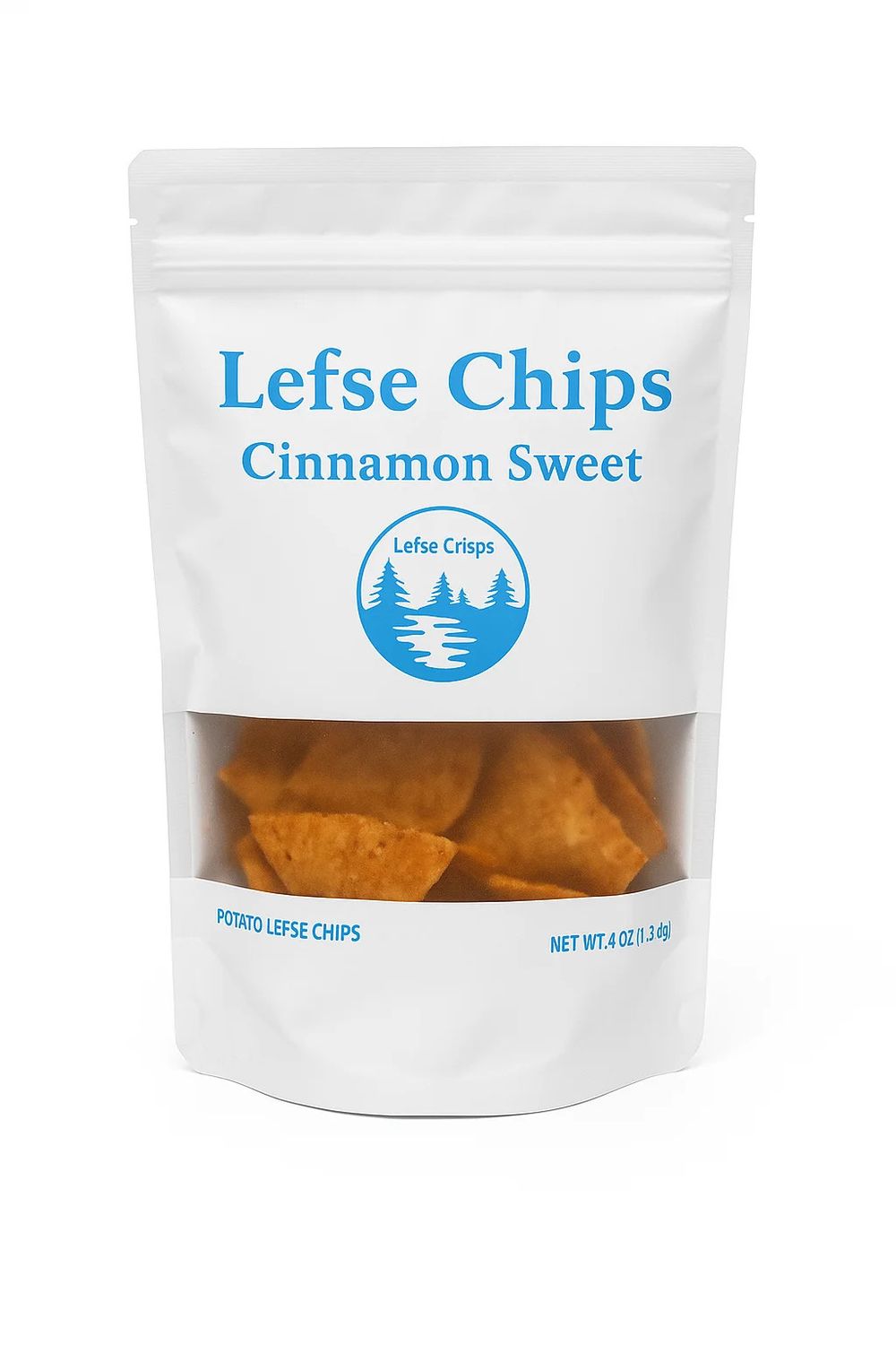 Tiger Trail Lefse Chips - Cinnamon Sugar