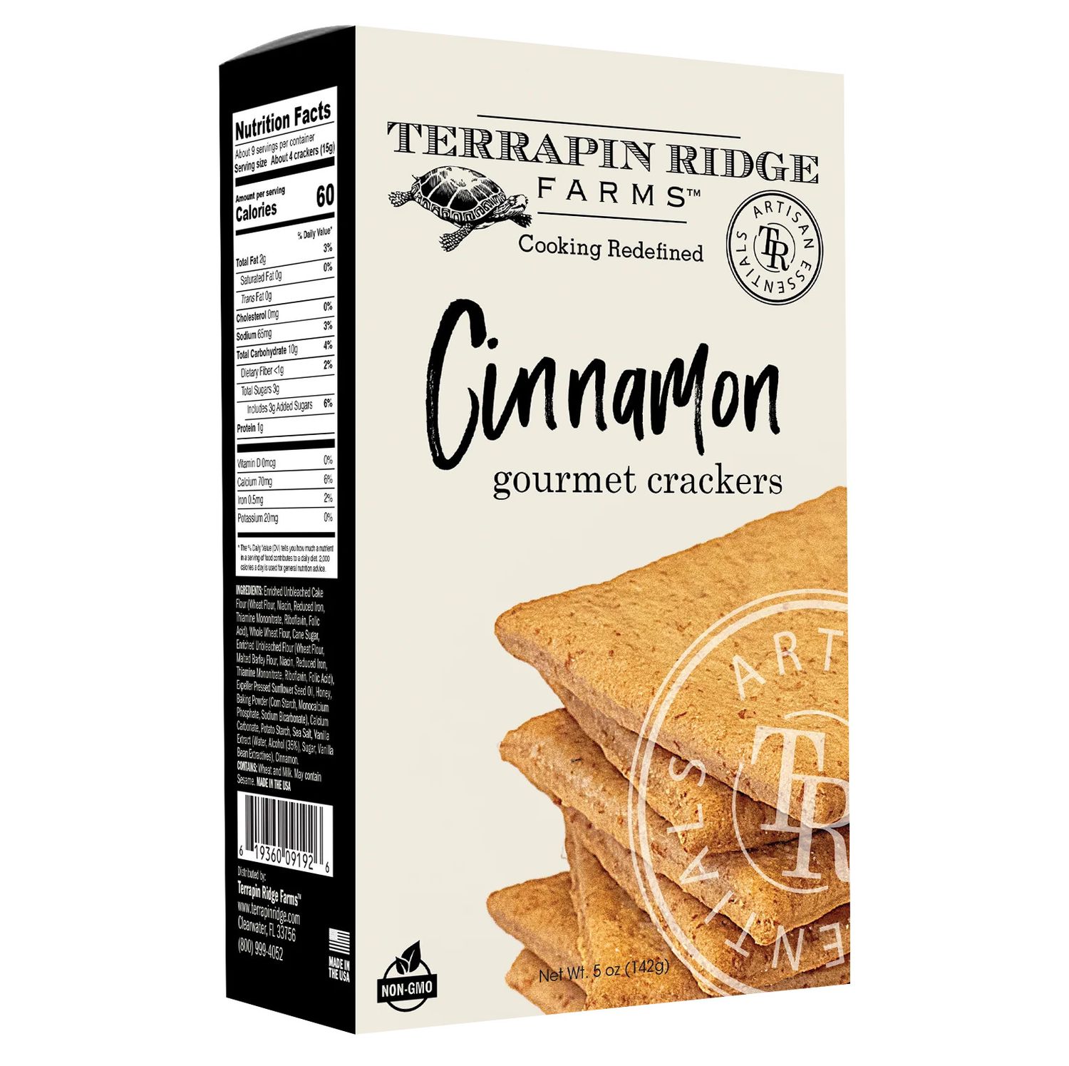 Terrapin Ridge Farms Crackers - Cinnamon