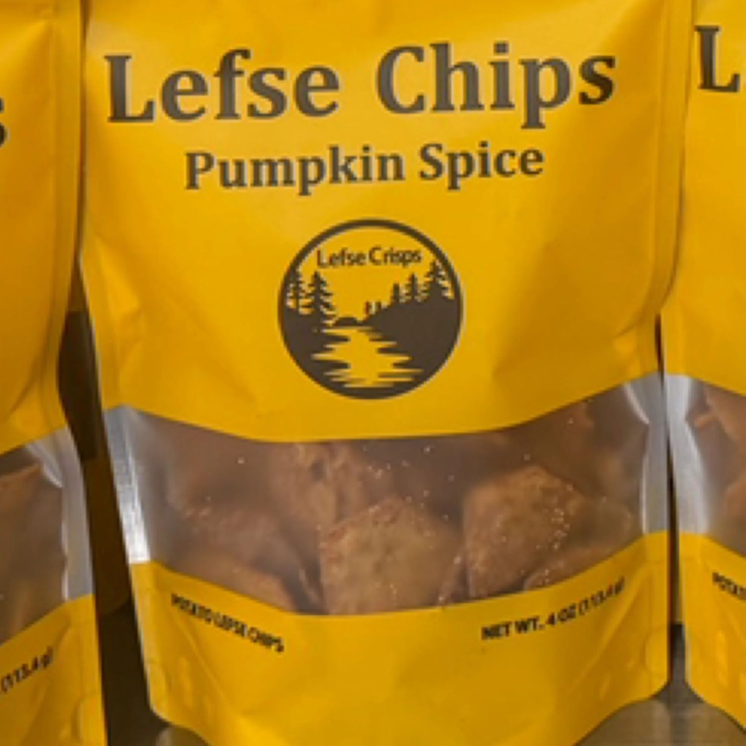 Tiger Trail Lefse Chips - Pumpkin Spice
