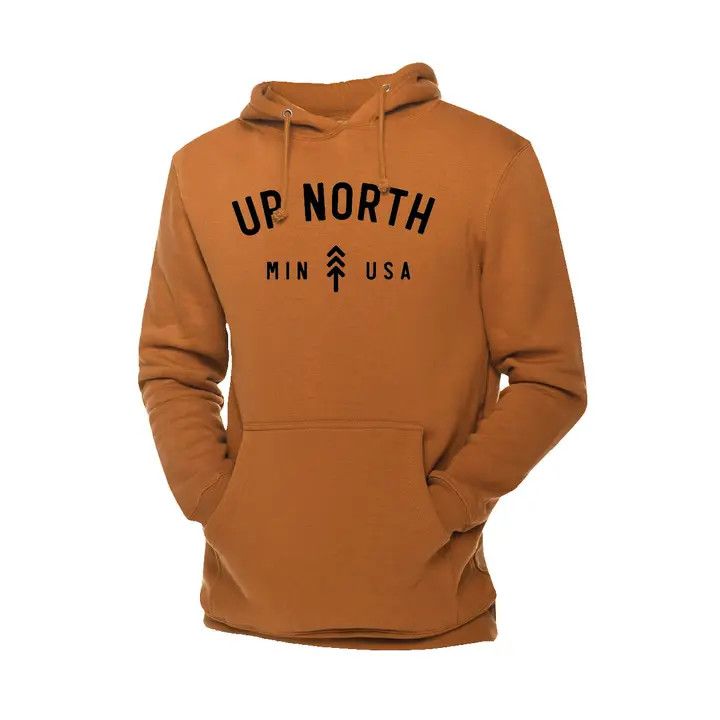 Up North Trading Co Hoodie - Golden Amber Forester