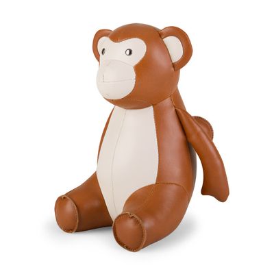 Zuny - Monkey Bookend, ZCBV01081014, Tan+Wheat
