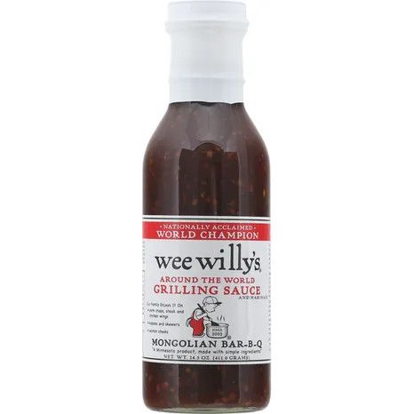 Wee Willy&#39;s Grilling Sauce - Mongolian Bar-B-Q