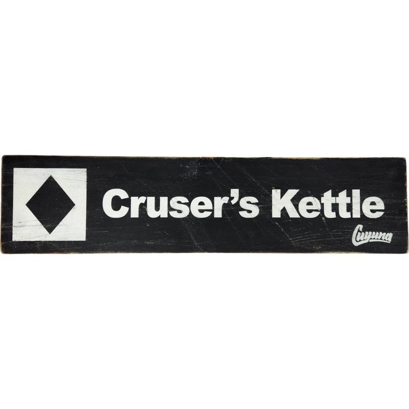 Cuyuna Adventure Town USA Plaque - Cruser&#39;s Kettle