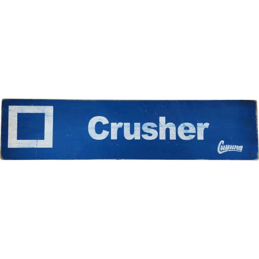 Cuyuna Adventure Town USA Plaque - Crusher