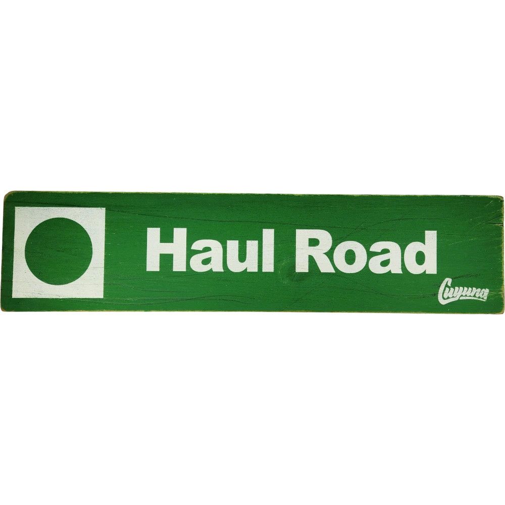 Cuyuna Adventure Town USA Plaque - Haul Road