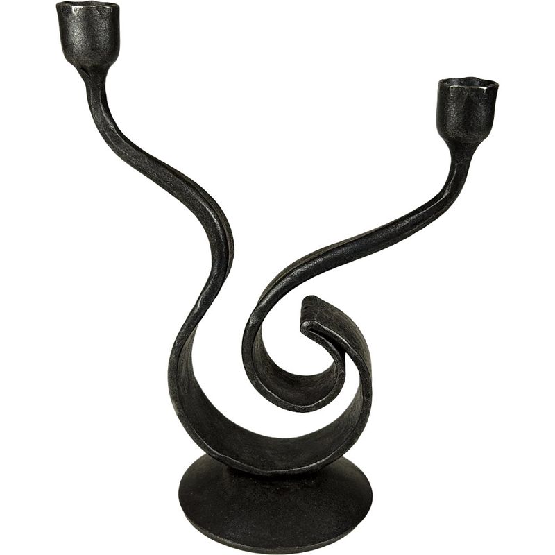 Blackthorne Forge - Recurve Candle 2 Arm