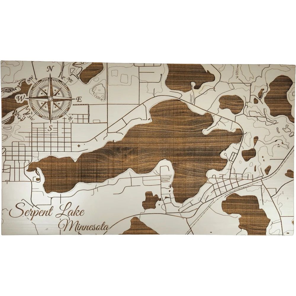 Fire and Pine Lake Map - Serpent MN029 - Sandstorm, Schmedium
