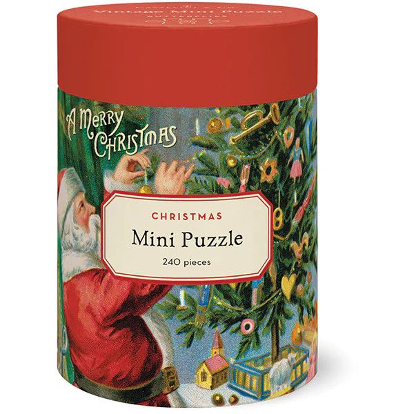 Cavallini Papers Vintage Mini Puzzle - Christmas