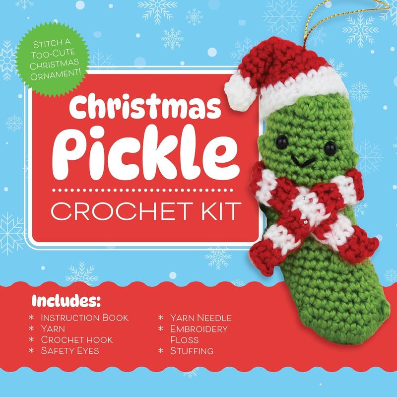 Quarto Publishing - Christmas Pickle Crochet Kit