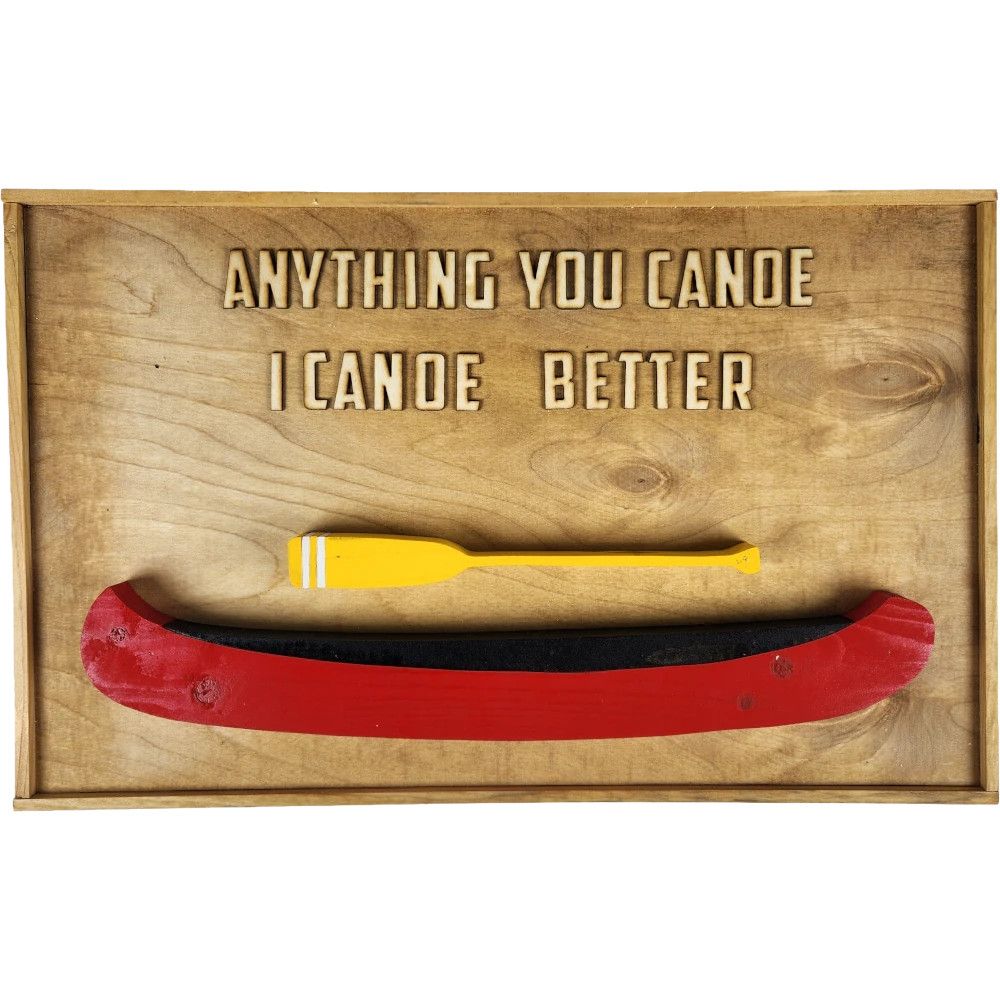 Hagen &amp; Oats Wordy Cabin Wall Plaques - Anything You Canoe
