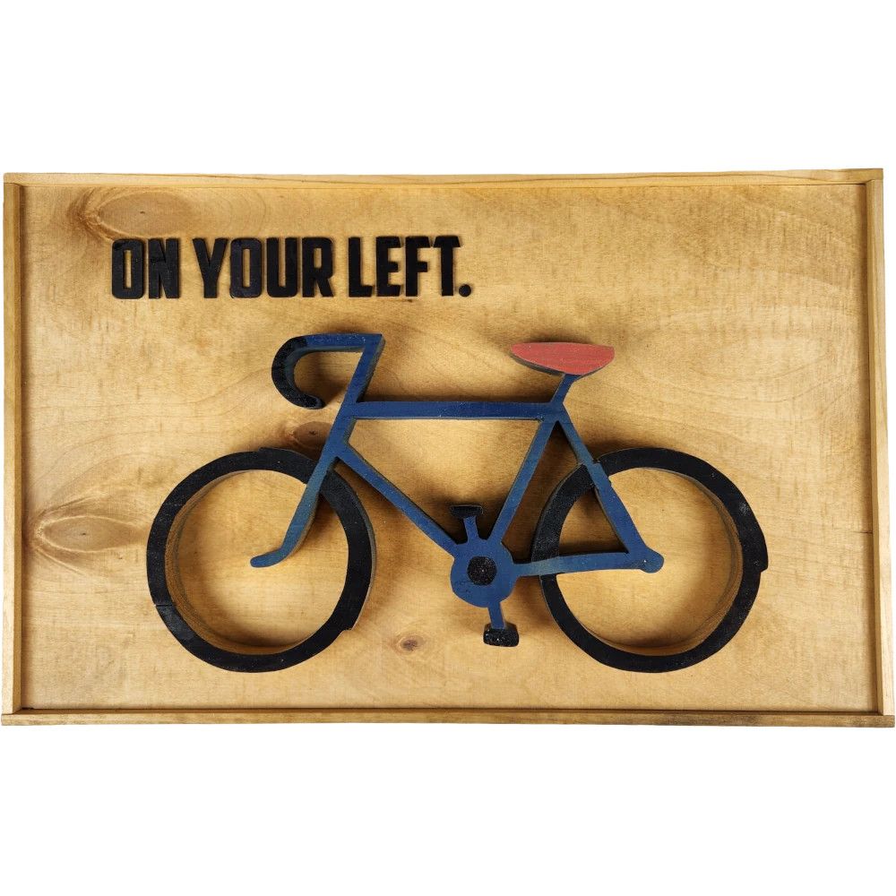 Hagen &amp; Oats Wordy Cabin Wall Plaques - On Your Left