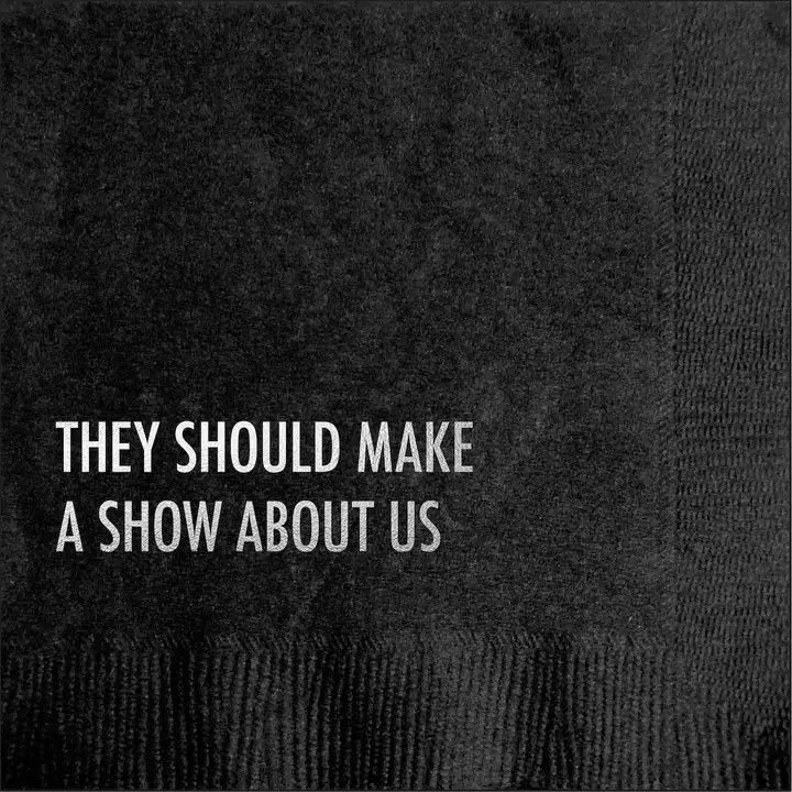 Pretty Alright Goods Cocktail Napkin - Show About Us
