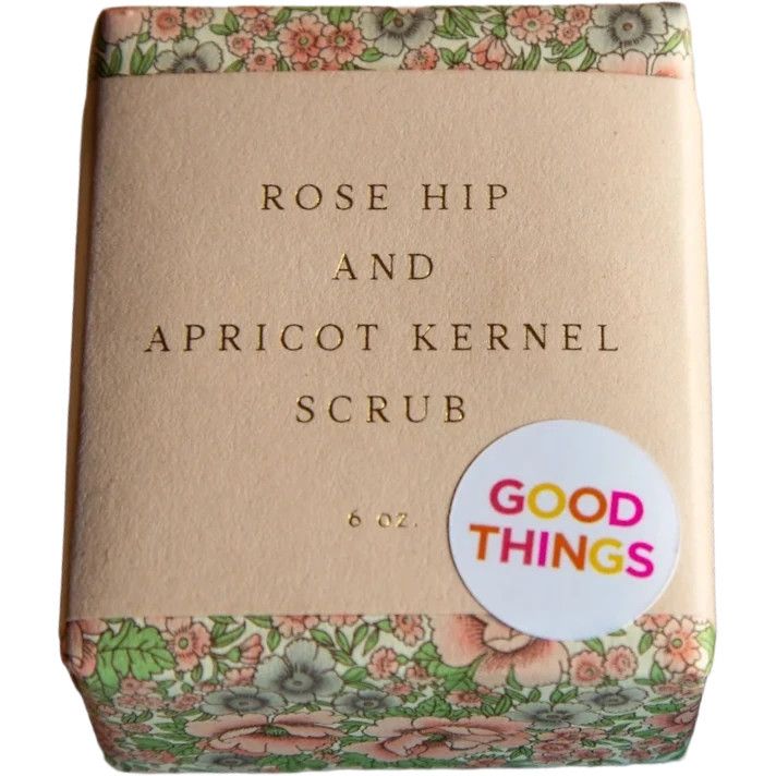 Saipua Soap Bar - Rose Hip And Apricot Kernel Scrub