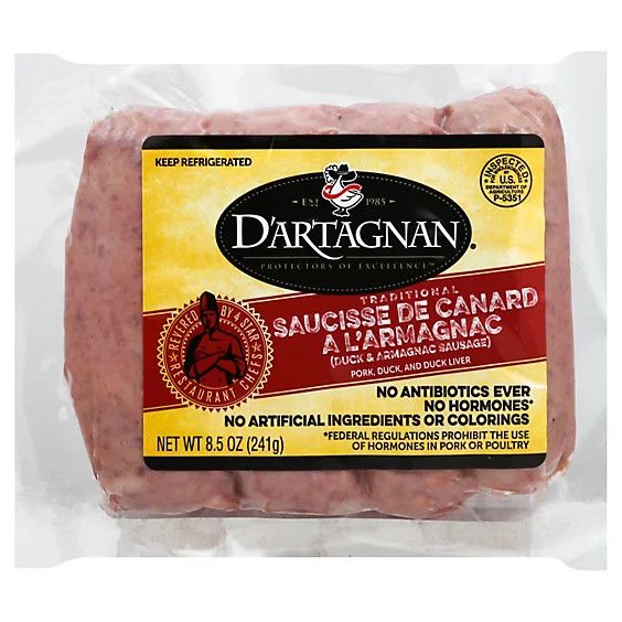 D'Artagnan Sausage - Duck &amp; Armagnac