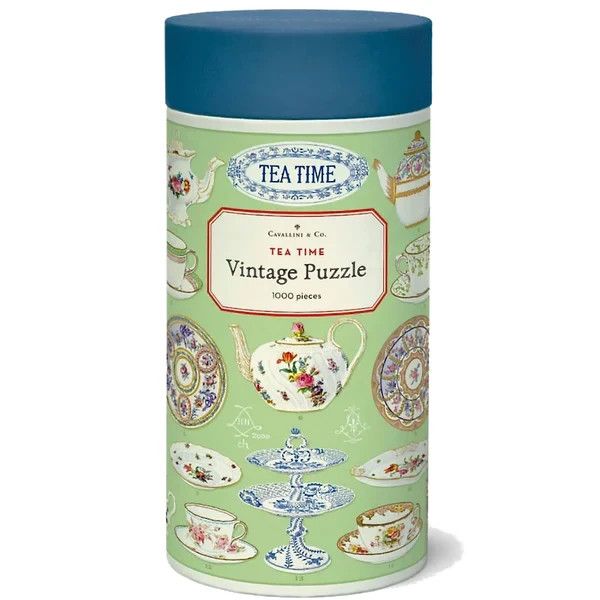 Cavallini Papers Vintage Puzzle - Tea Time