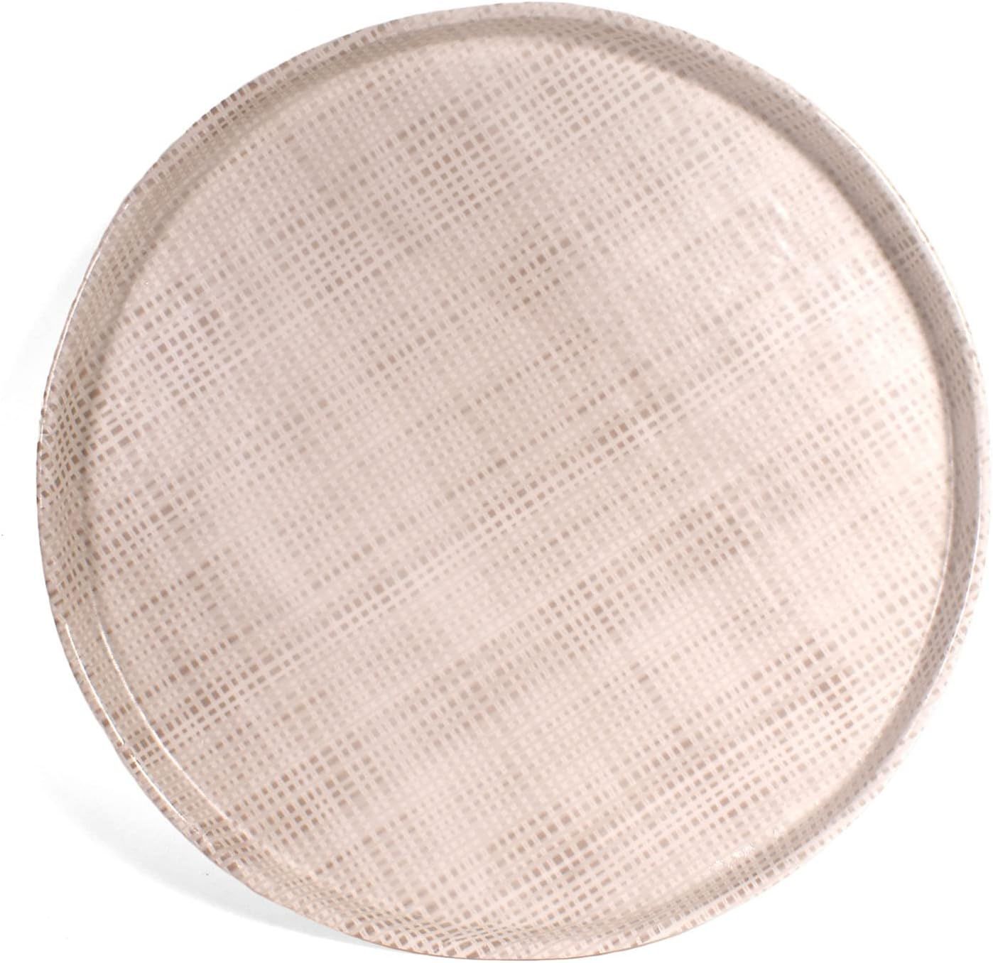 Merritt Designs Luxe Linen Beige - 10.75" Dinner Plate