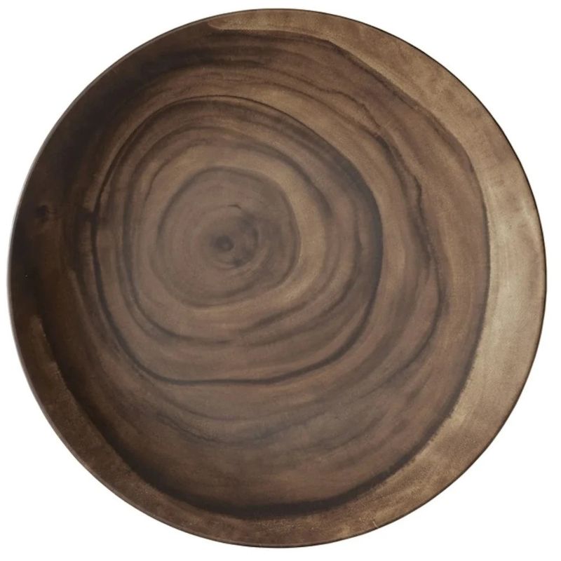 Merritt Designs Sequoia Wood - Round 10.5" Dinner Plates