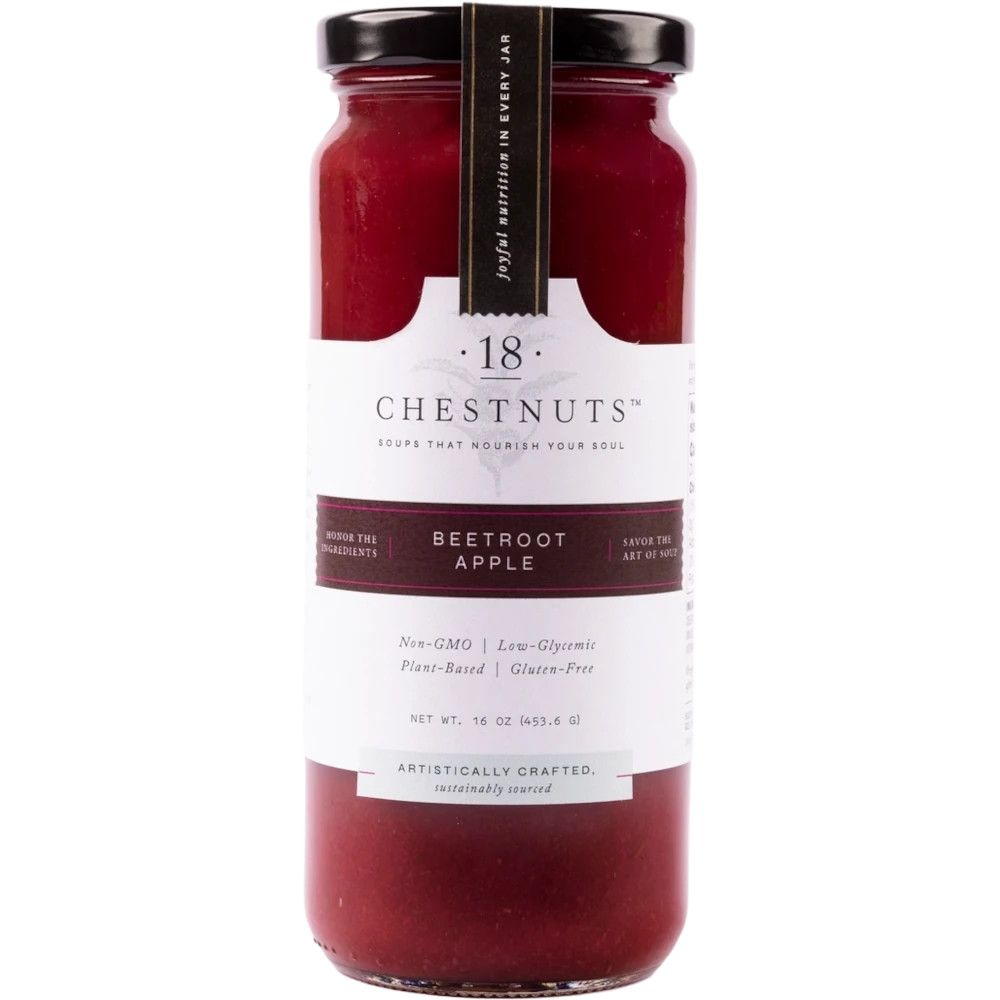 18 Chestnuts Soup - Beet &amp; Apple