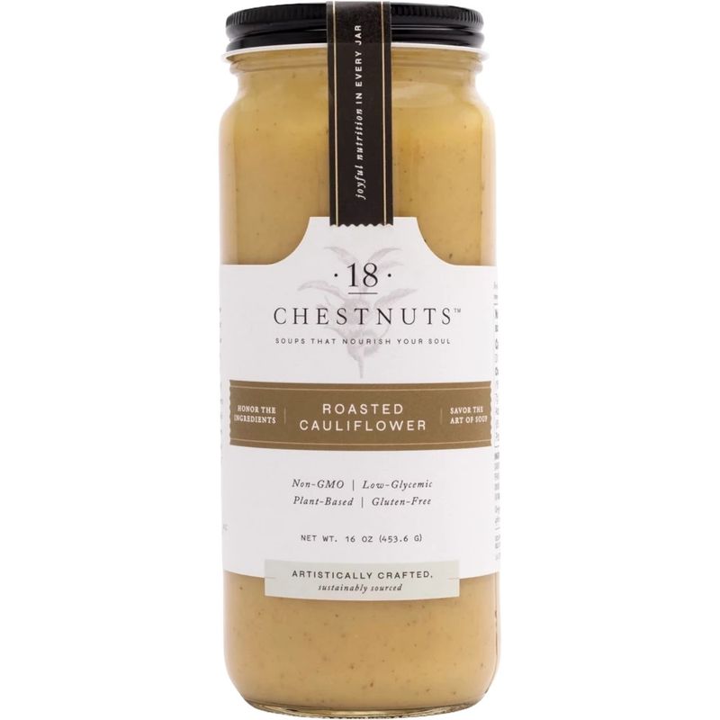 18 Chestnuts Soup - Roasted Cauliflower