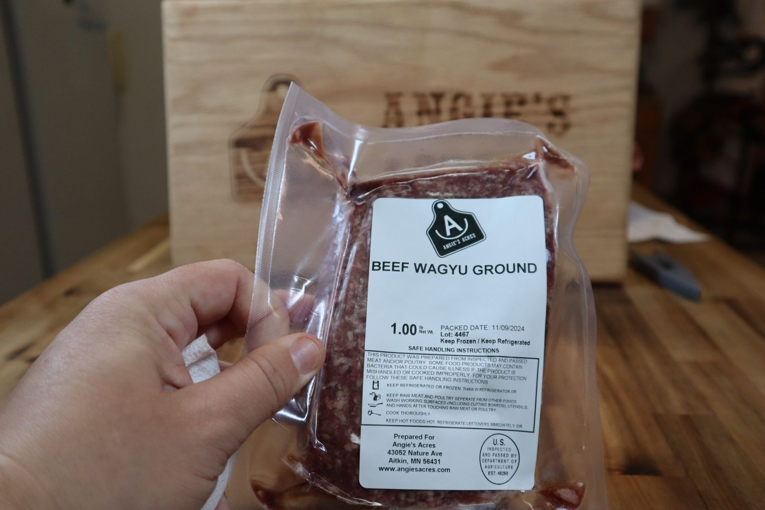 Angie's Acres - Wagyu Ground Beef 75