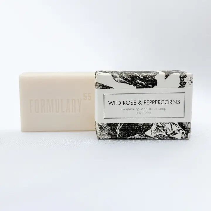 Formulary 55 Bath Bar - Wild Rose &amp; Peppercorns