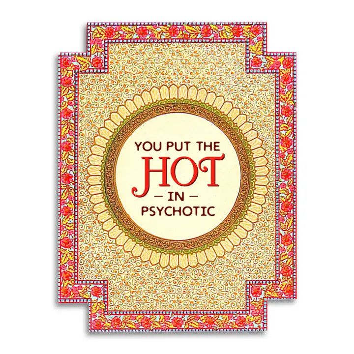 Bad Betty Greeting Co Card - Hot in Psychotic