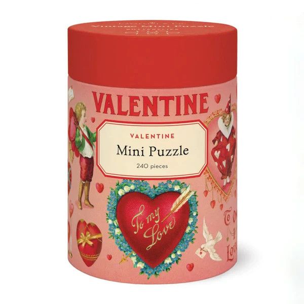 Cavallini Papers Vintage Mini Puzzle - Valentine