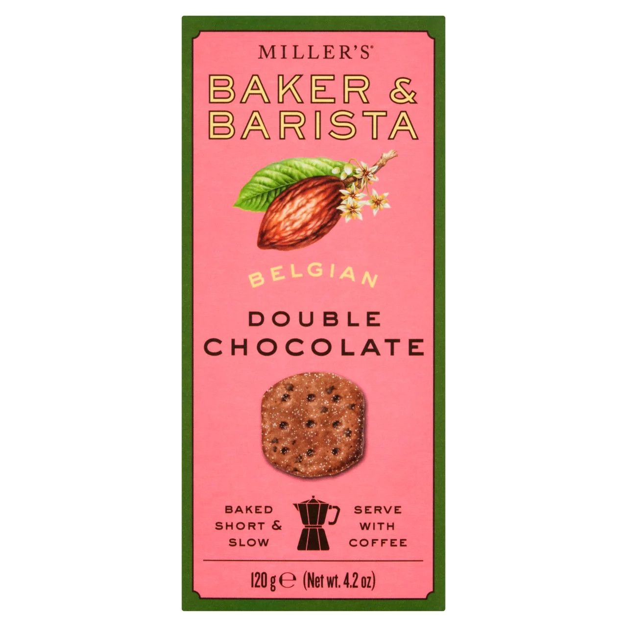 Miller's Baker &amp; Barista Shortbread Cookies - Double Chocolate
