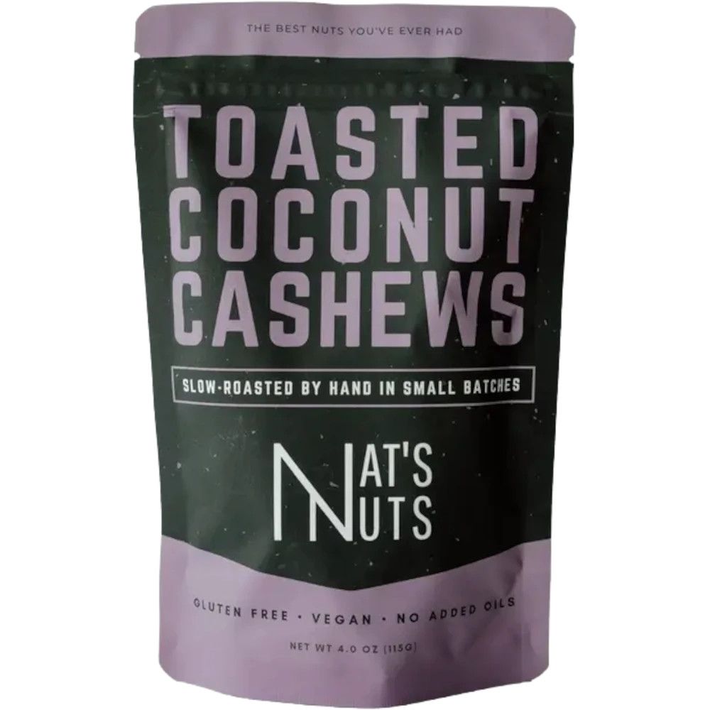 Nat's Nuts - Toasted Coconut Cashews