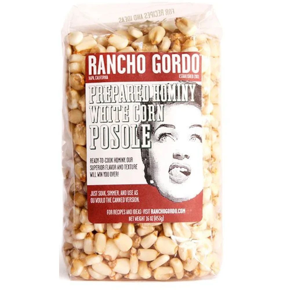Rancho Gordo - Prepared Hominy White Corn Posole