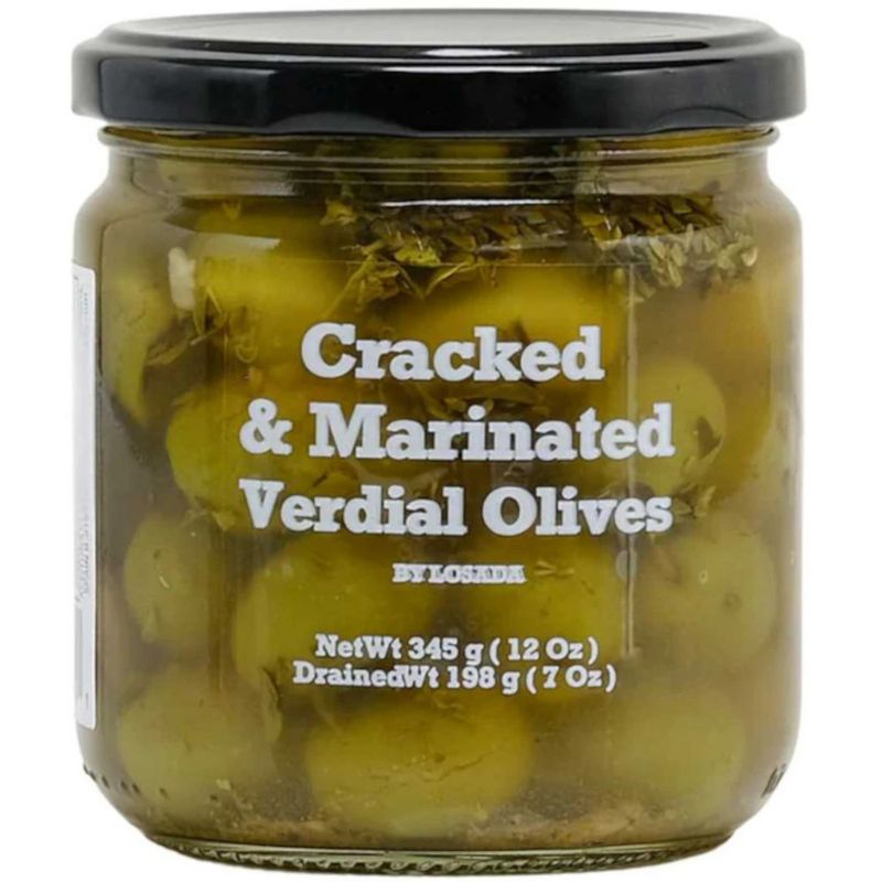 Losada Olives - Cracked &amp; Marinated Verdial