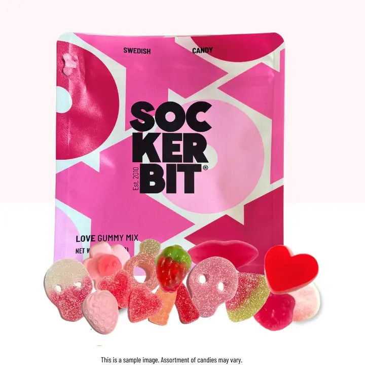 Sockerbit Swedish Candy - Love Gummy Mix