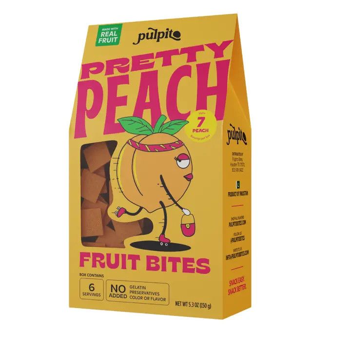 Pulpito Fruit Bites - Pretty Peach