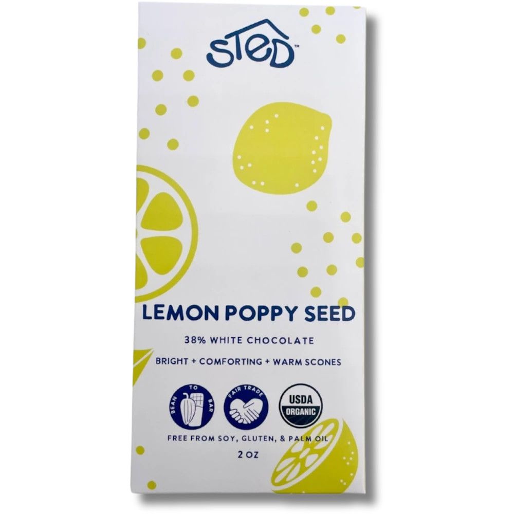 Sted Chocolate - Lemon Poppy Seed