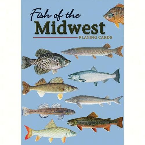 Adventurekeen Playing Cards - Fish of the Midwest