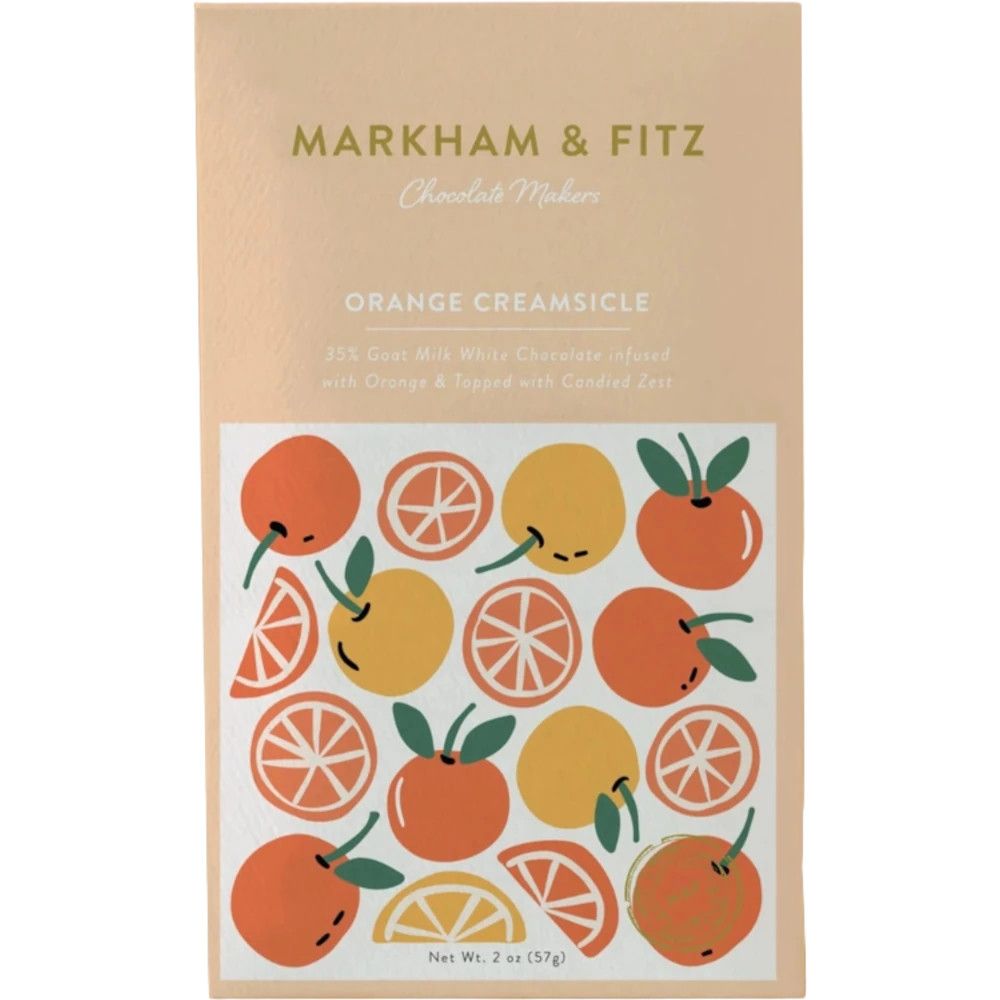 Markham &amp; Fitz - Orange Creamsicle White Chocolate
