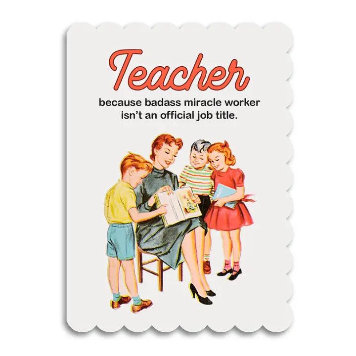 Bad Betty Greeting Co Card - Badass Miracle Worker